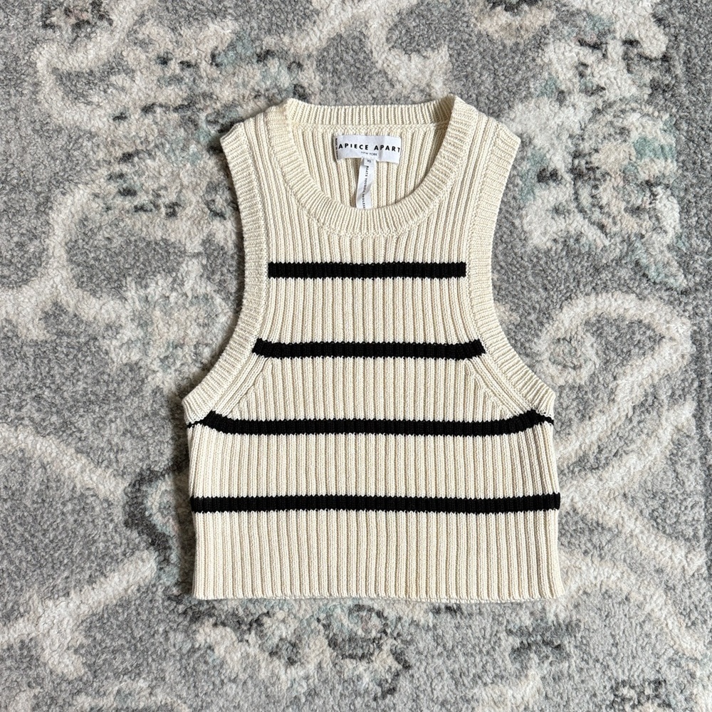 Apiece Apart Organic Cotton Cashmere Blend Philomena Sweater